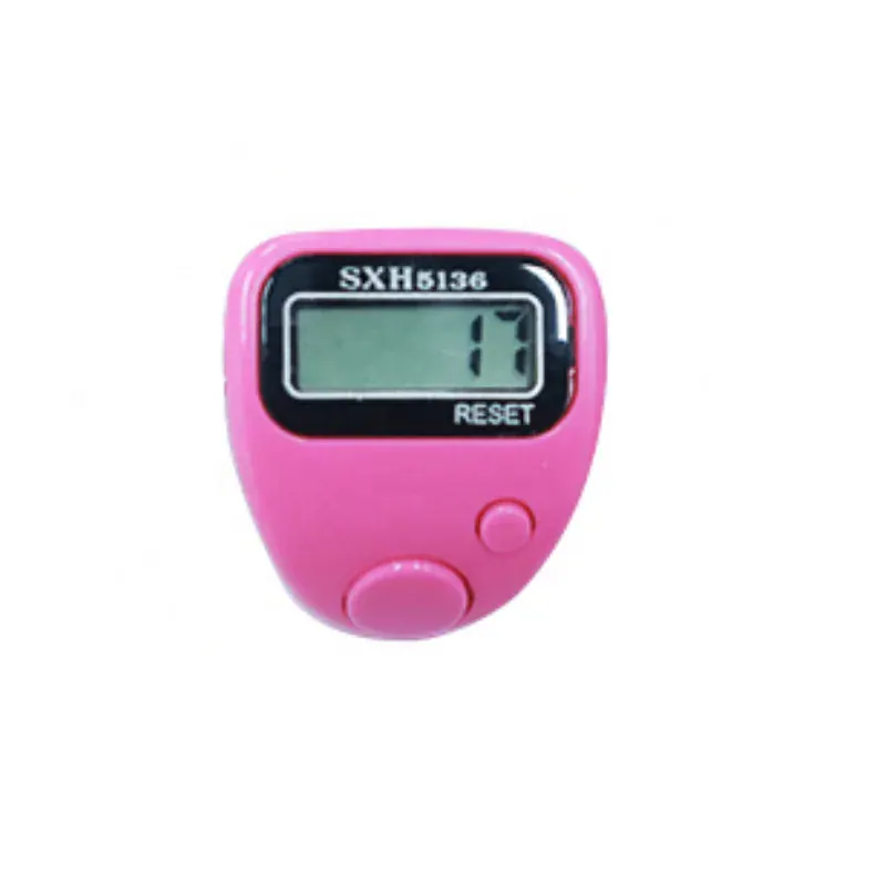 Pink classic digital counter